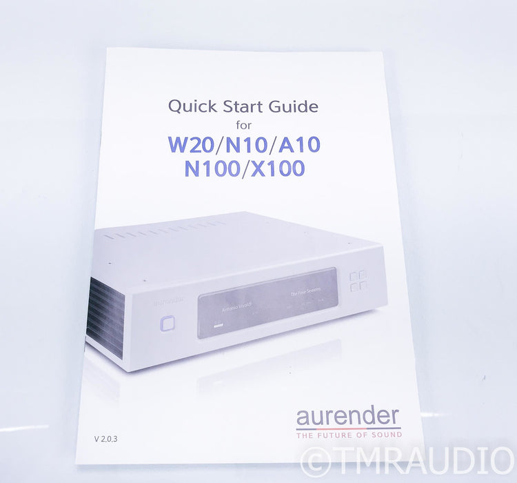 Aurender N100H Network Streamer / Server; 4TB HDD; N-100H