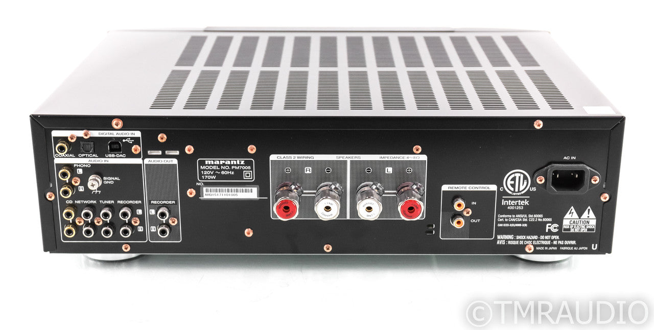 Marantz PM7005 Stereo Integrated Amplifier; PM-7005; Remote