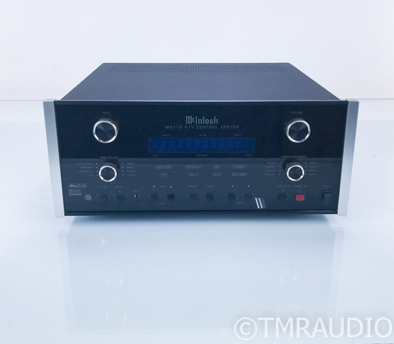 McIntosh MX119 5.1 Channel Home Theater Surround Processor; Preamplifier; Remote