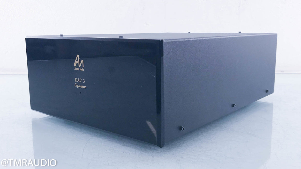 Audio Note DAC 3 Signature 1x Tube DAC