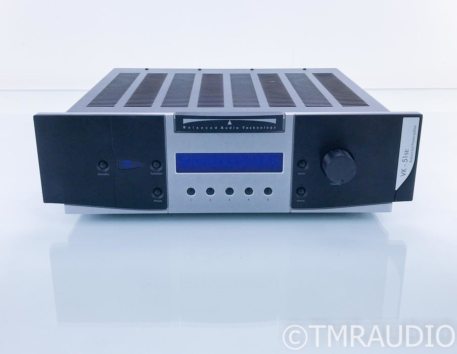 BAT VK-51SE Stereo Balanced Tube Preamplifier; VK51SE; Balanced Audio Technology
