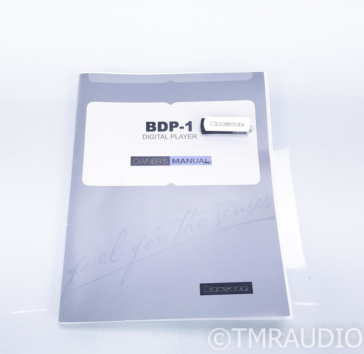Bryston BDP-1 USB Digital Audio Player; BDP-1USB