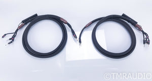 Audioquest Oak Bi-wire Speaker Cables; 8ft Pair
