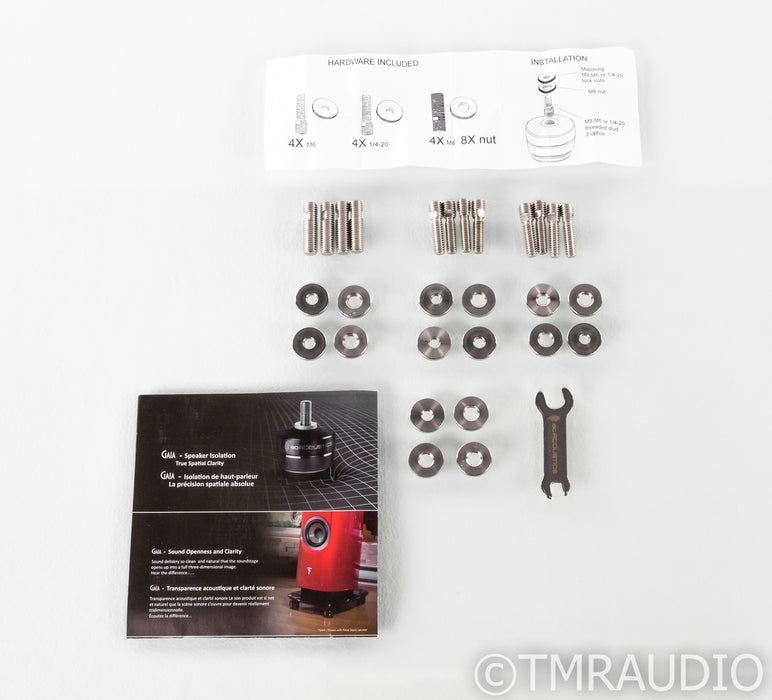 IsoAcoustics Gaia III Speaker Isolation Feet; Gaia 3; Set of 4