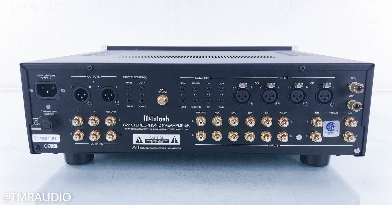 McIntosh C22 Stereo Tube Preamplifier