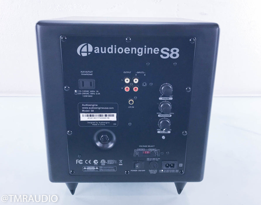 Audioengine S8 8" Powered Subwoofer