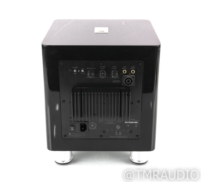 Sumiko S.5 8" Powered Subwoofer; Gloss Black; S5