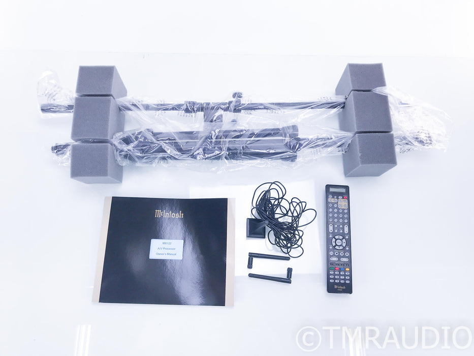 McIntosh MX122 7.1.4 Ch Home Theater Processor; Preamplifier; MX-122