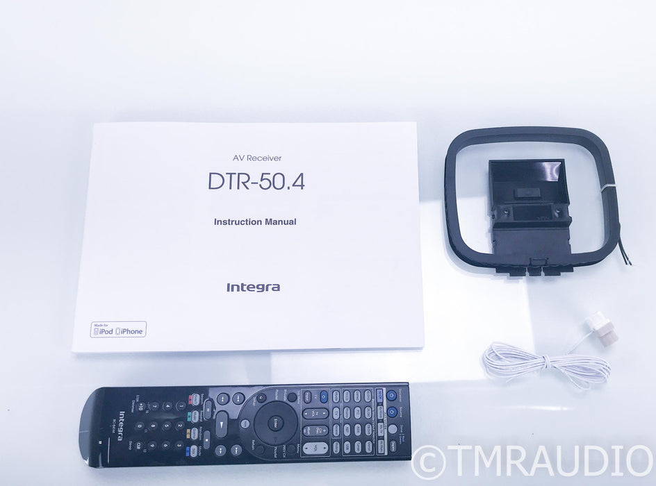 Integra DTR-50.4 7.2 Channel Home Theater Network Receiver