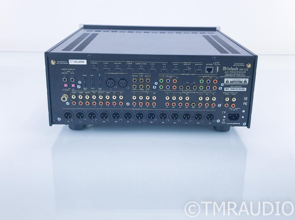 McIntosh MX122 7.1.4 Ch Home Theater Processor; Preamplifier; MX-122