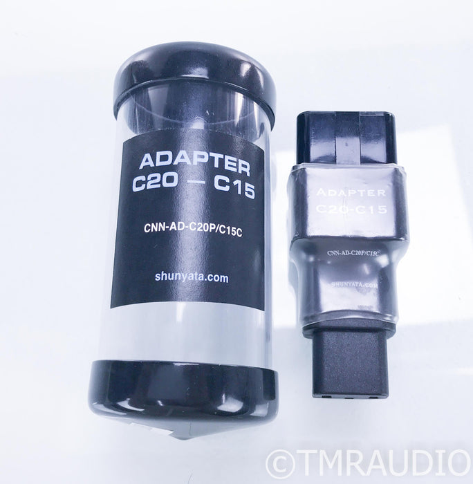 Shunyata C20 to C15 Power Cable Adapter; 20A to 15A