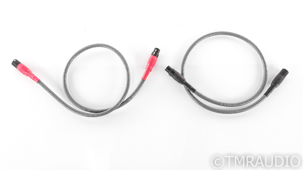 Cardas Quadlink 5-C XLR Cables; 1m Pair Balanced Interconnects; 5C