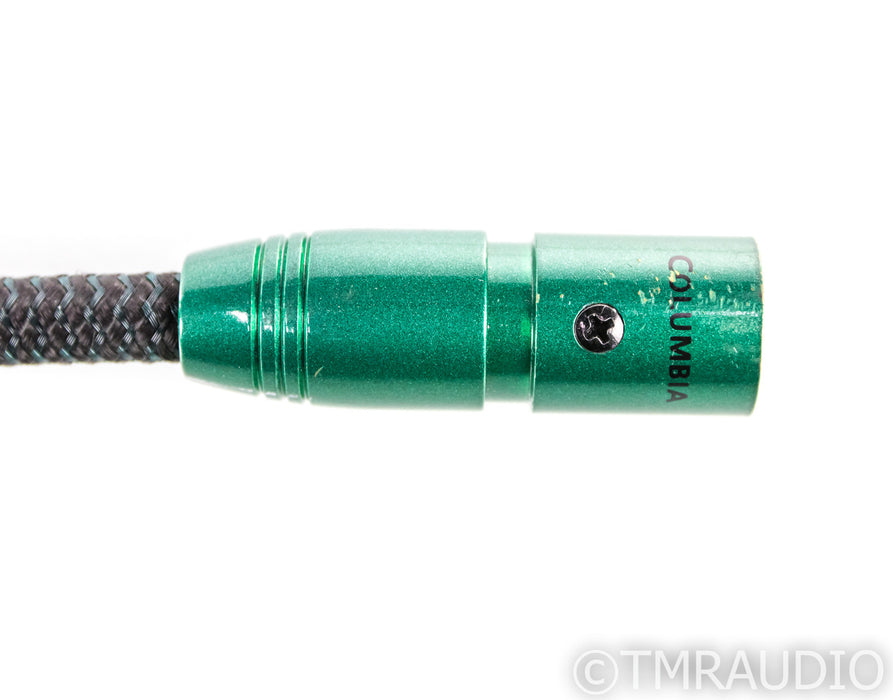 AudioQuest Columbia XLR Cables; 0.5m Pair Balanced Interconnects; 72v DBS
