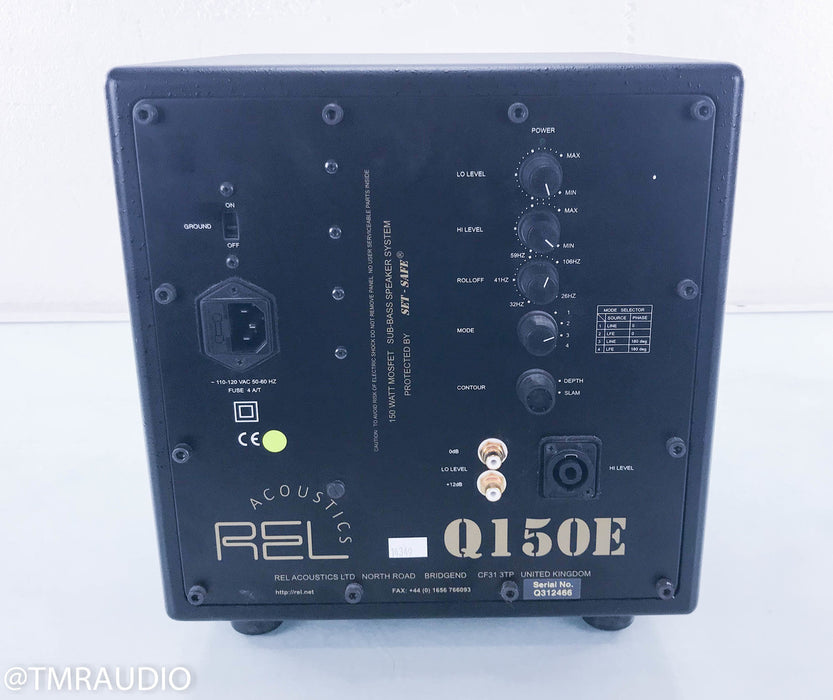 REL Q150E Powered 10" Subwoofer