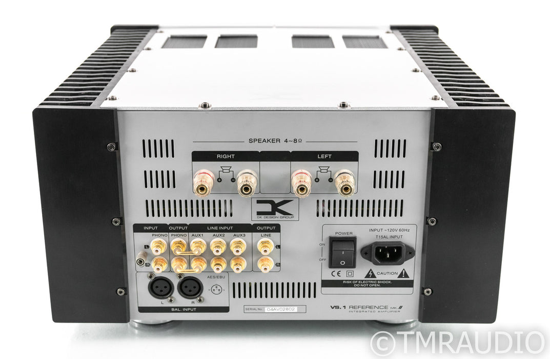 DK Design Group VS-1 Reference Mk II Stereo Integrated Amplifier; Tube Hybrid