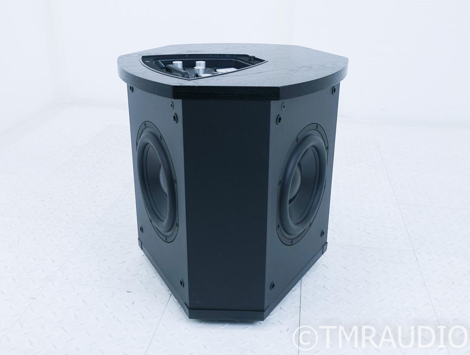 Martin Logan Descent i Triple 10" Powered Subwoofer; CLX Enabled; Black Ash