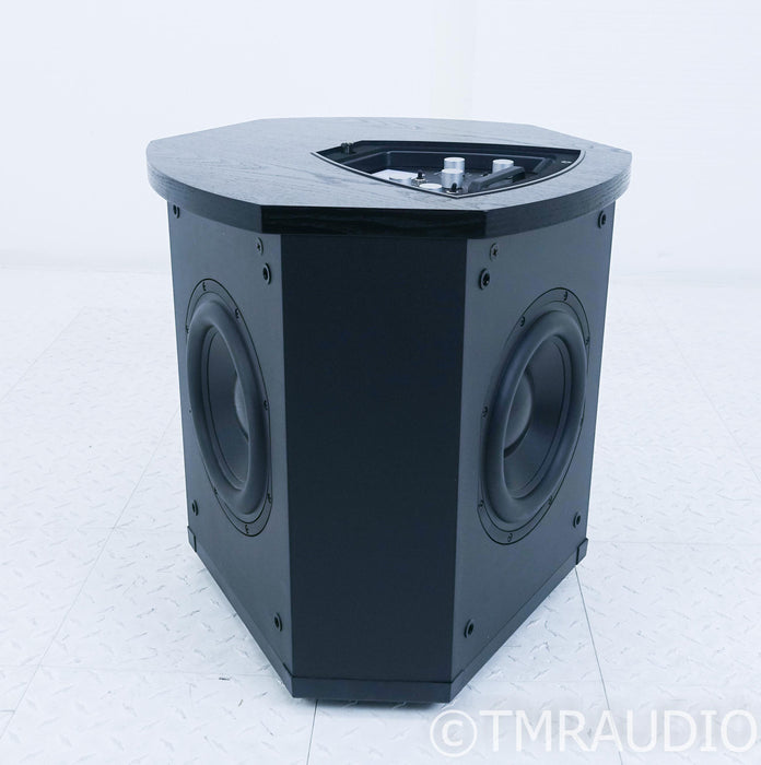 Martin Logan Descent i Triple 10" Powered Subwoofer; CLX Enabled; Black Ash