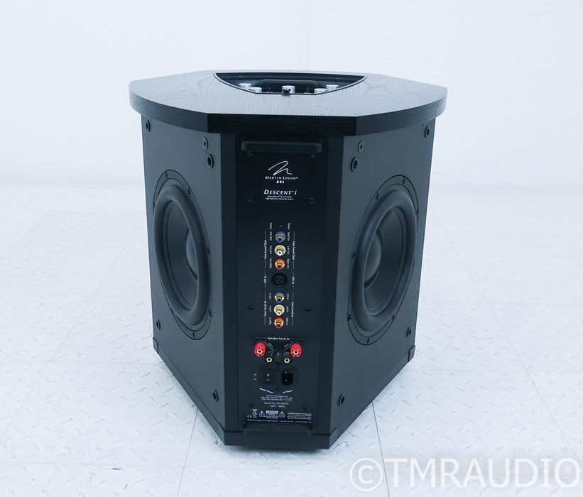 Martin Logan Descent i Triple 10" Powered Subwoofer; CLX Enabled; Black Ash