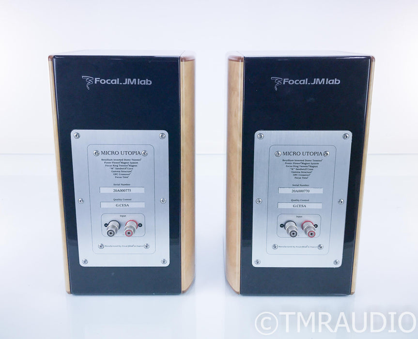 Focal Micro Utopia Be Avante Garde Bookshelf Speakers