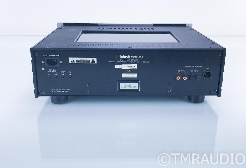 Mcintosh MCD-1000 CD / SACD Transport; MCD1000 (No Remote)