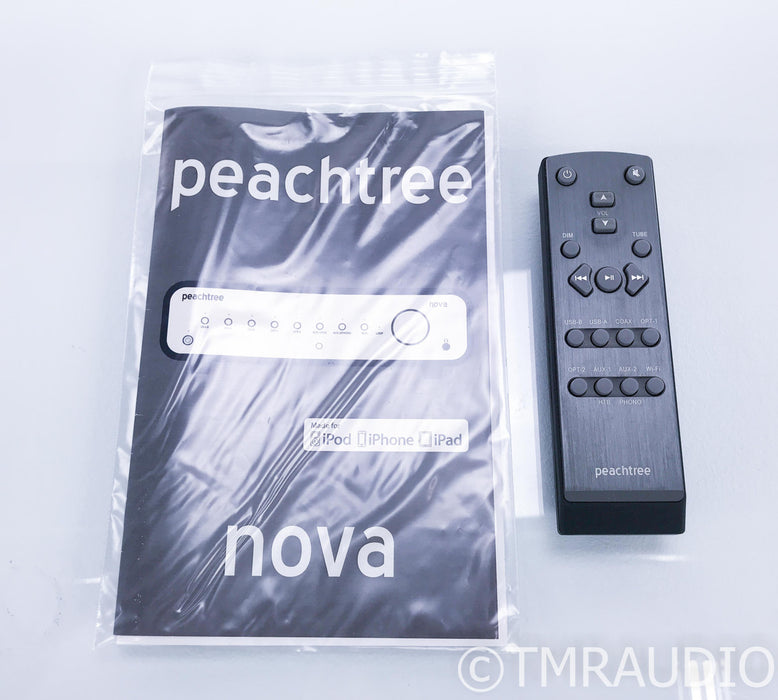 Peachtree Nova 150 Stereo Integrated Amplifier; Gloss Ebony; Remote; MM Phono