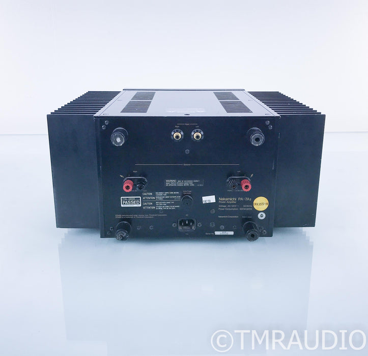 Nakamichi PA-7a ii Vintage Stereo Power Amplifier; Nelson Pass Designed "STASIS"