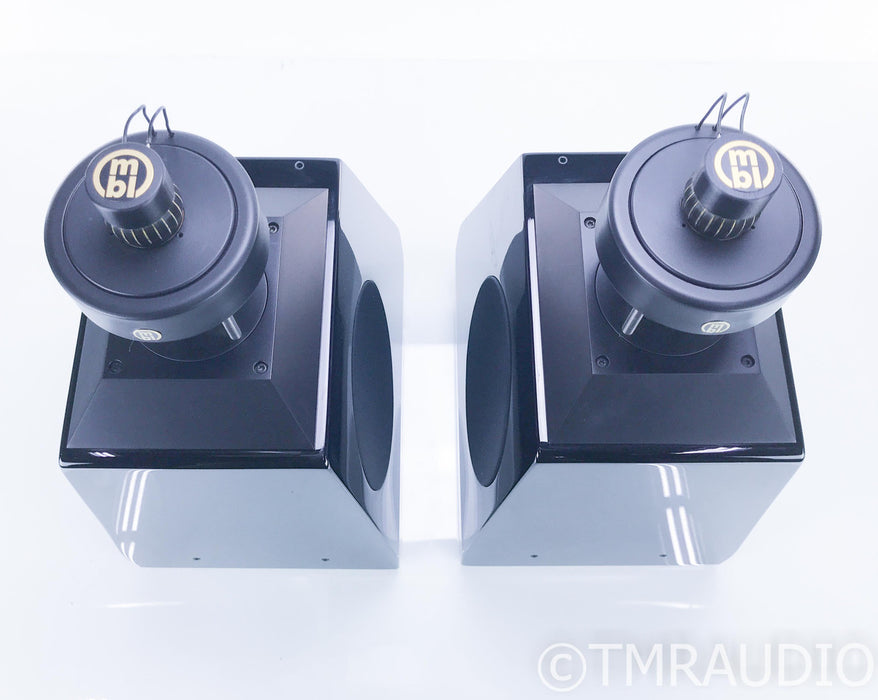 MBL 126 Radialstrahler Bookshelf Speakers; Black Pair