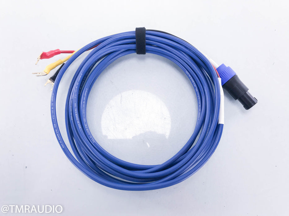 REL Bassline Blue Subwoofer Speakon Cable