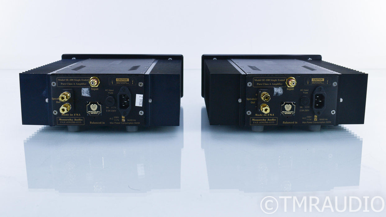 Monarchy Audio SE-100 Delux MKII Mono Power Amplifier