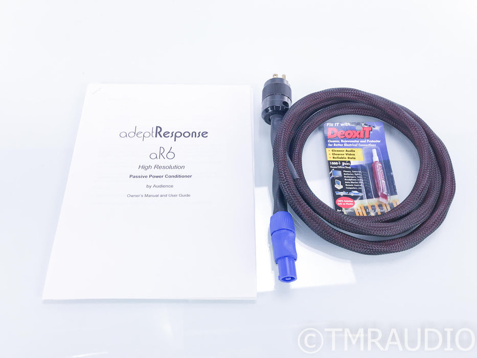Audience Adept Response aR6T Power Conditioner; 15A w/ Au24 Power Chord
