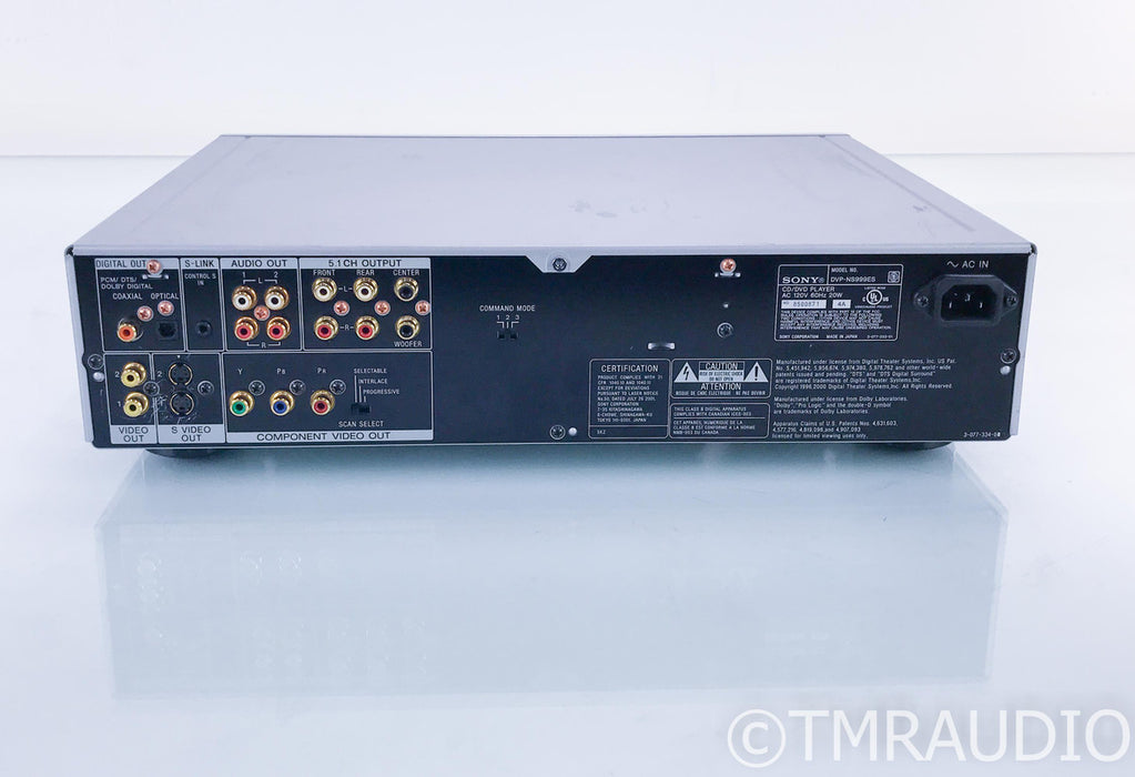 Sony  DVP-NS999ES; CD / DVD / SACD Player (No Remote)