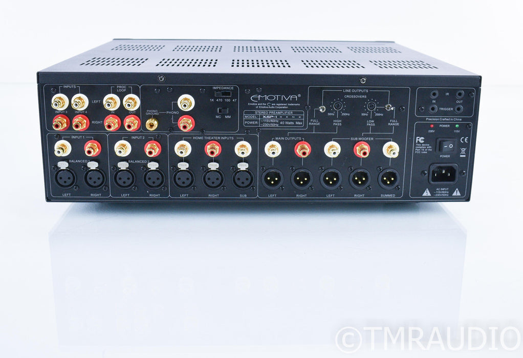 Emotiva XSP-1 Gen 2 Differential Reference Preamplifier; 2.1 Channel