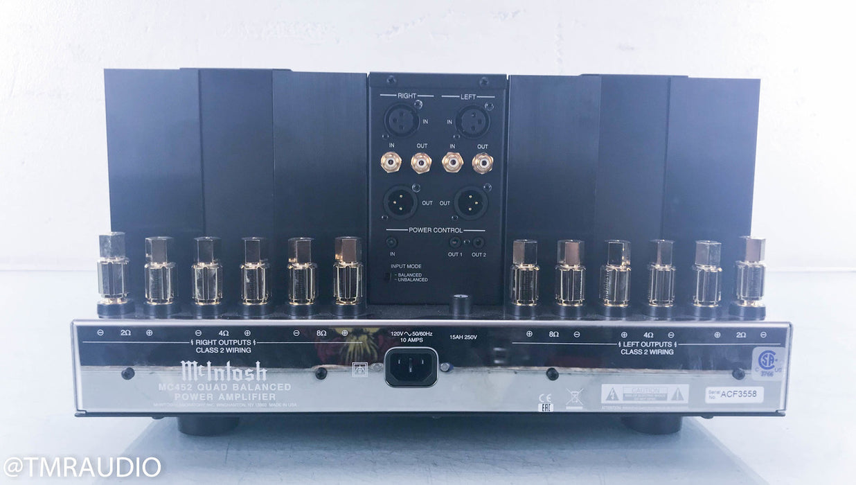McIntosh MC452 Quad Balanced Stereo Power Amplifier