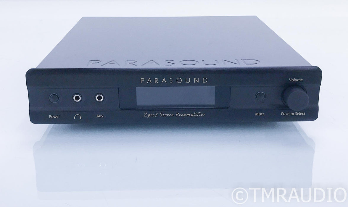 Parasound Zpre3 Stereo Preamplifier; Z-Pre 3; Remote