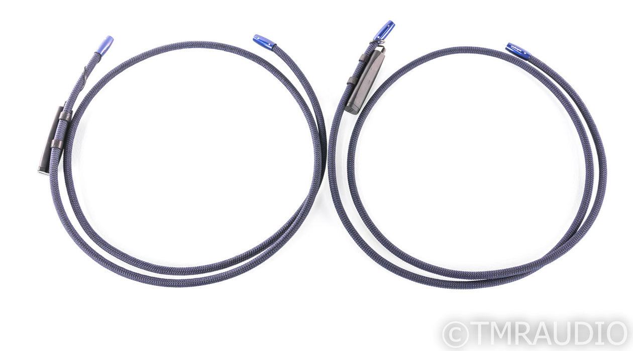 AudioQuest Water RCA Cables; 2m Pair Interconnects; 72v DBS