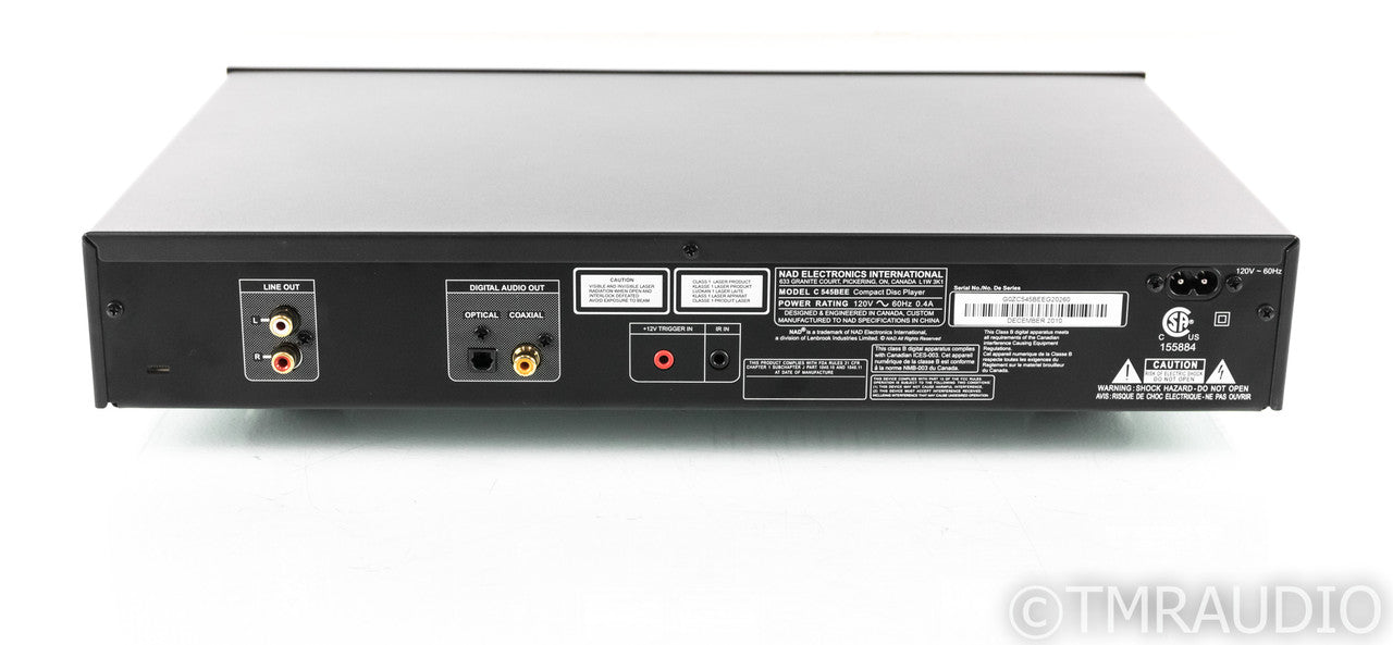 NAD C-545BEE CD Player; C545BEE; Remote