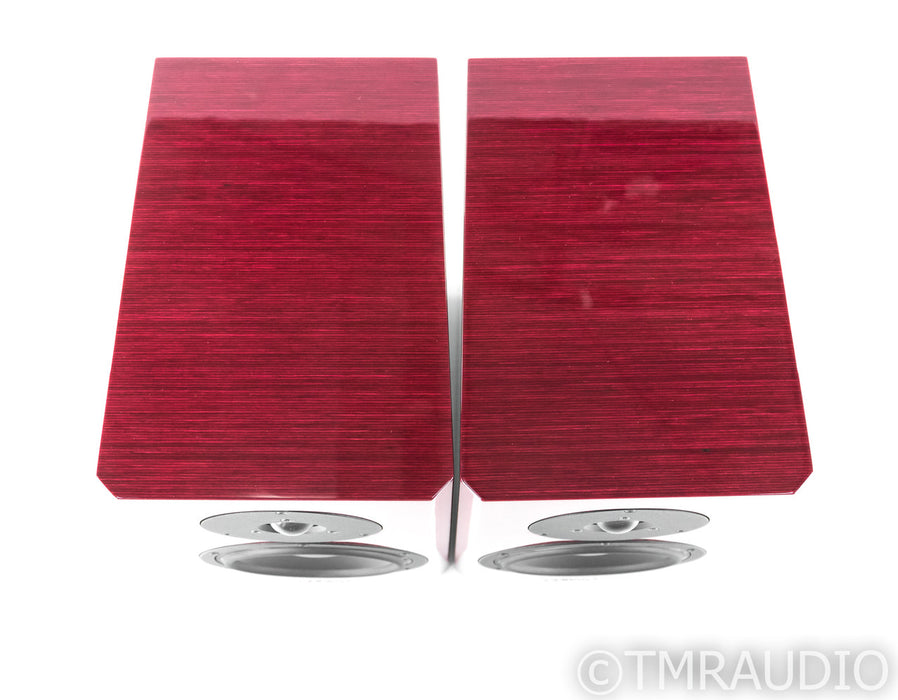 Dynaudio Special Forty Bookshelf Speakers; 40; High Gloss Red Birch Pair