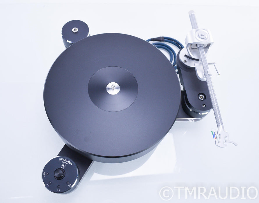 Clearaudio Innovation Compact Wood Turntable; Magnify Tonearm; Concerto V2 MC