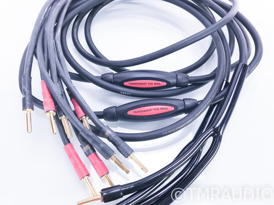 Transparent Audio The Wave Bi-Wire Speaker Cables