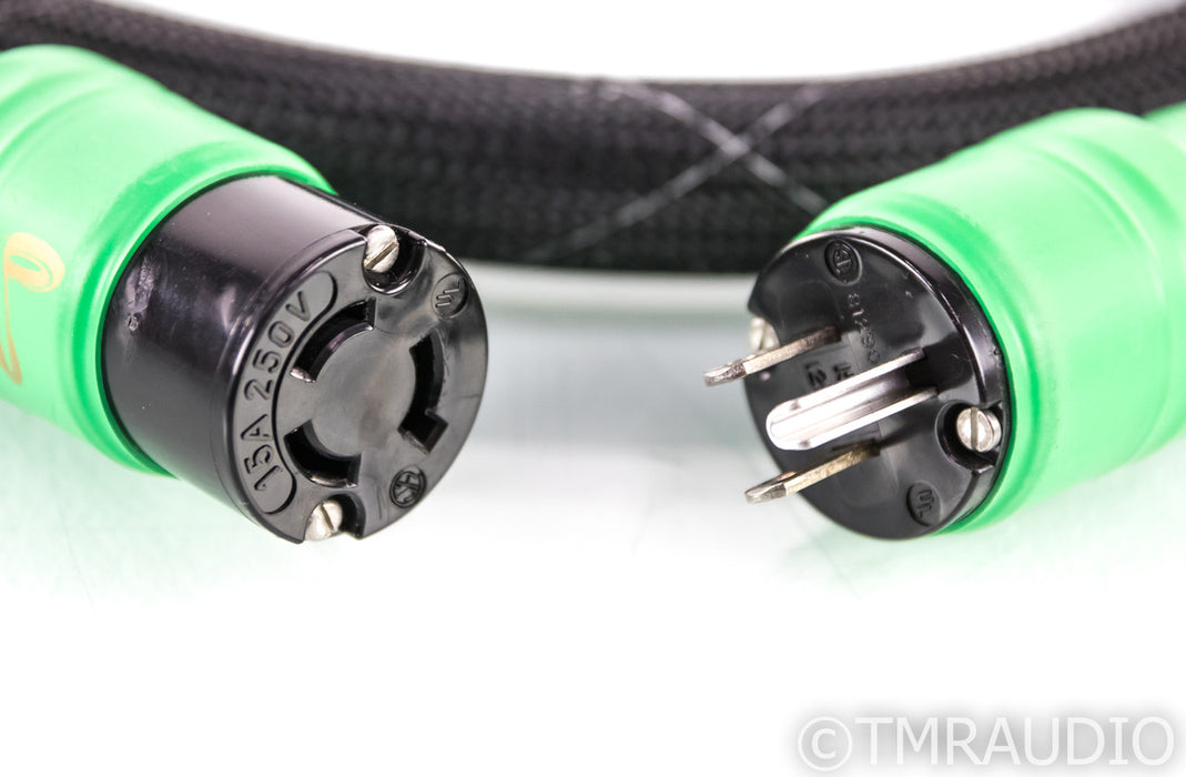 Shunyata Research Python Power Cable; 6ft AC Cord; Power Snakes; NEMA L6-15