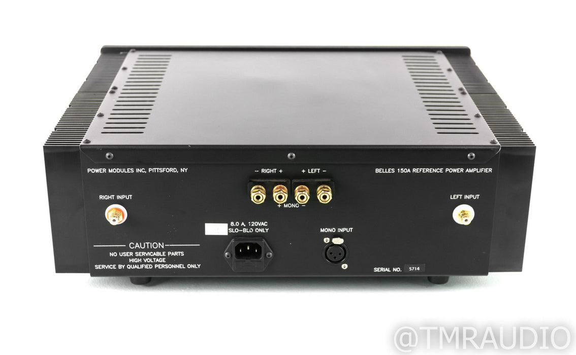 Belles 150A Stereo Power Amplifier; 150-A