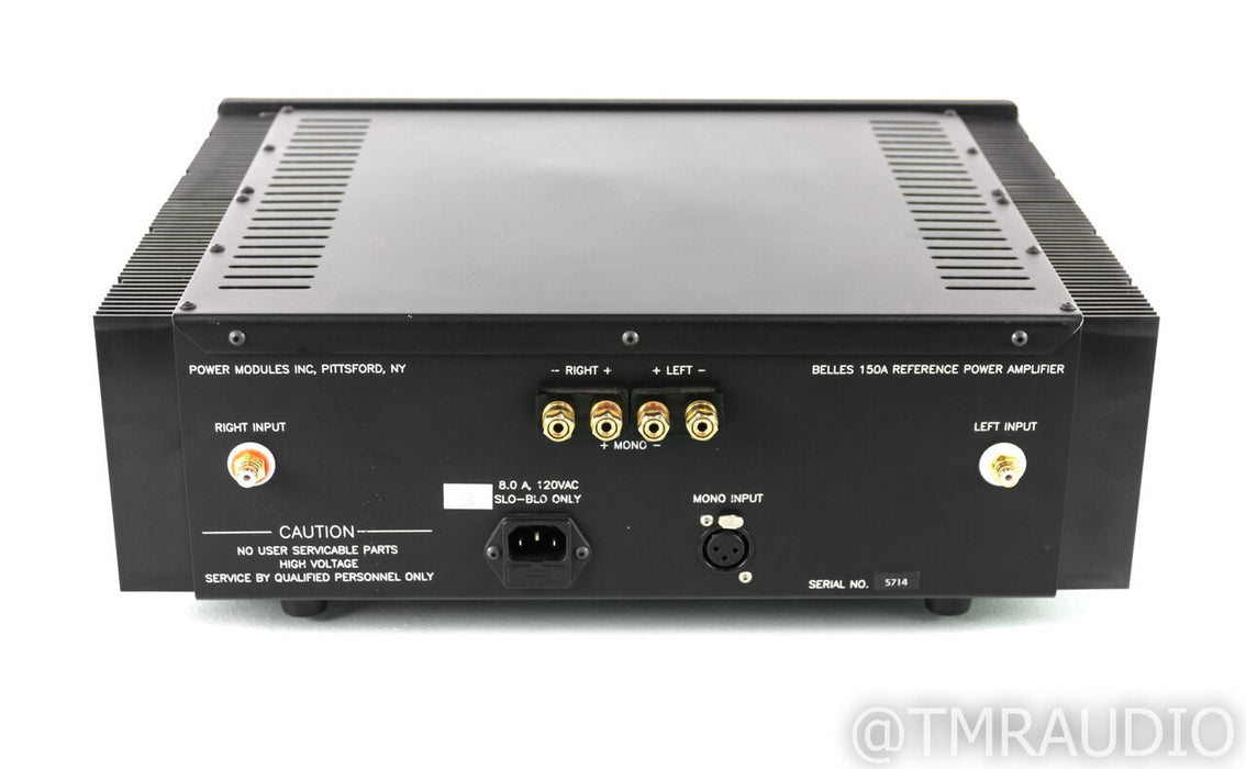 Belles 150A Stereo Power Amplifier; 150-A