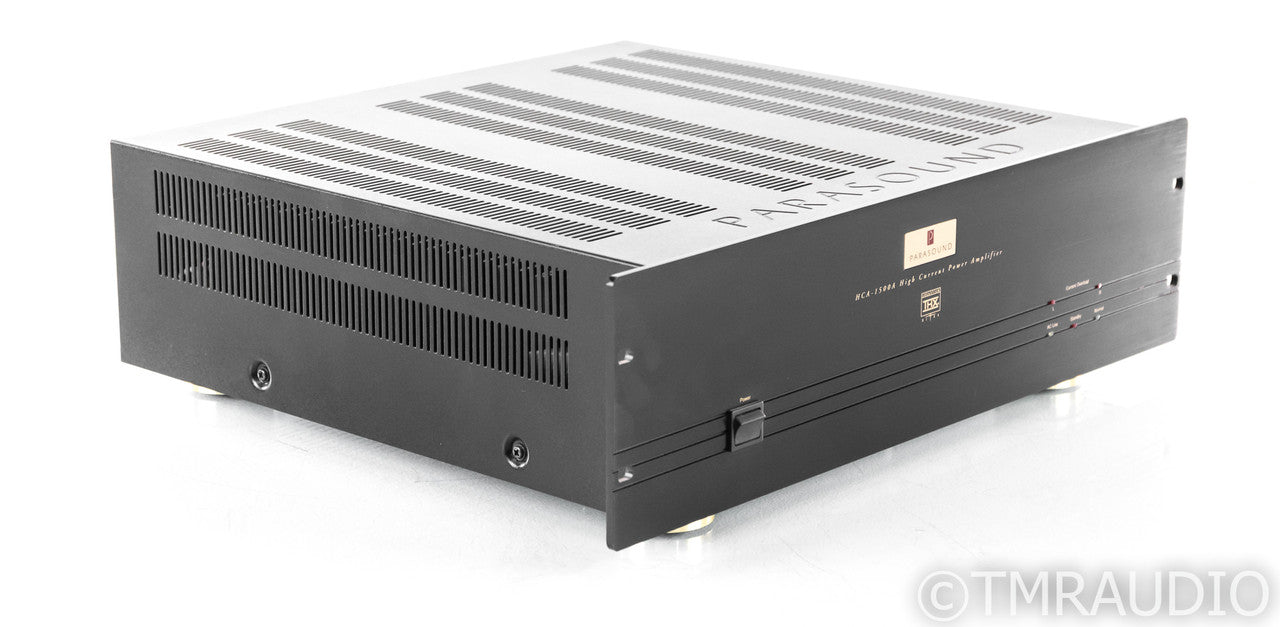 Parasound HCA-1500A Stereo Power Amplifier; HCA1500A; Black