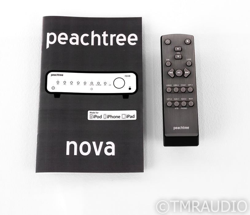 Peachtree Nova 300 Stereo Integrated Amplifier / DAC; Ebony Mocha; Nova300 - MINT