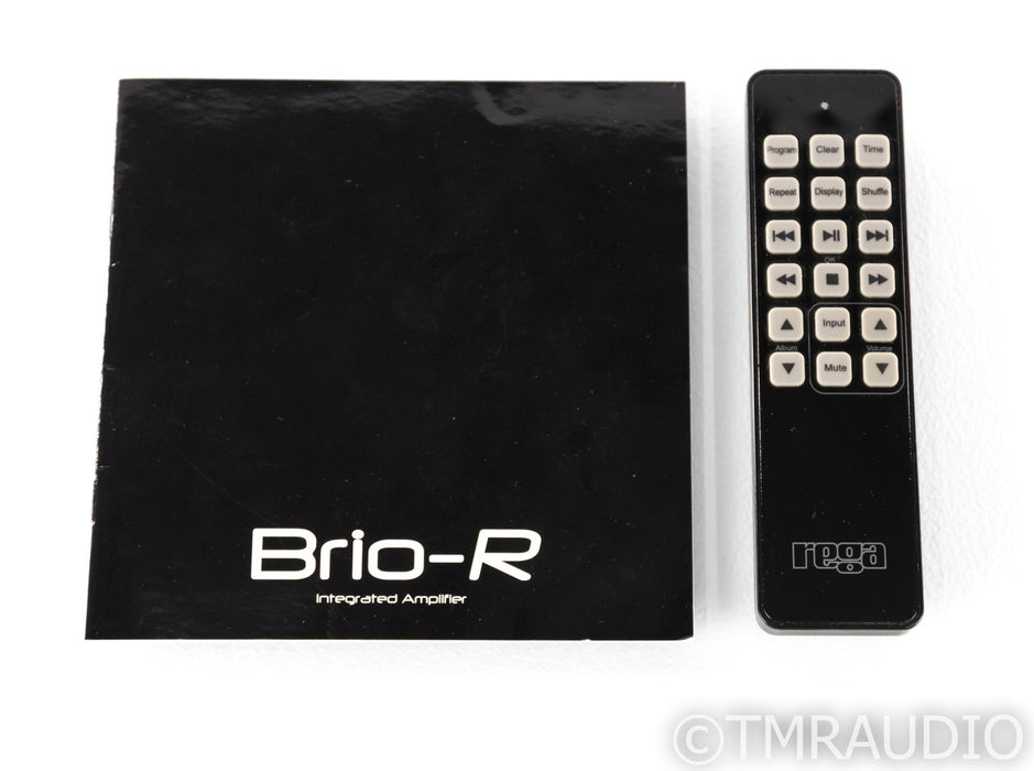 Rega Brio-R Stereo Integrated Amplifier; Remote; MM Phono