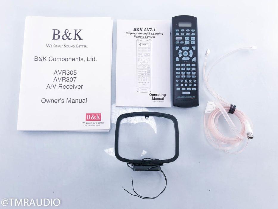 B&K AVR 307 7.1 Channel Home Theater Receiver