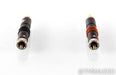 High Fidelity Cables Magnetic RCA Adapters; Source Pair