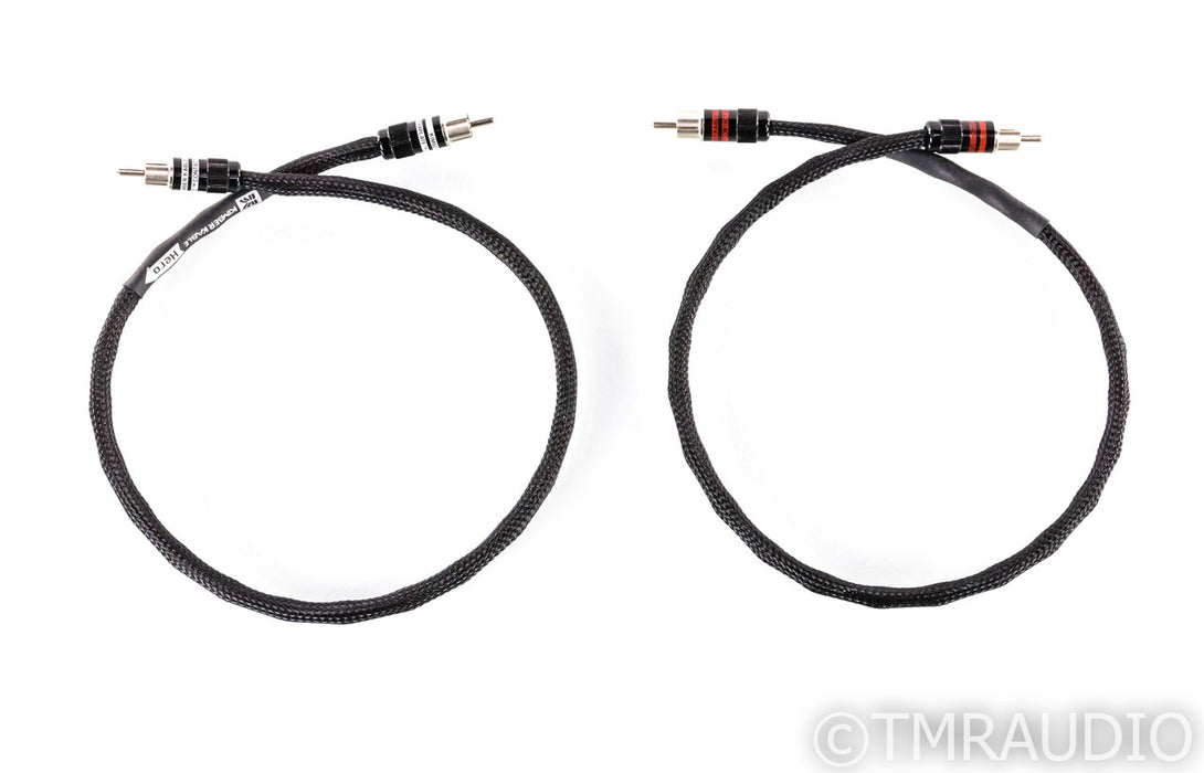 Kimber Kable Hero RCA Cables; 0.5m Pair Interconnects