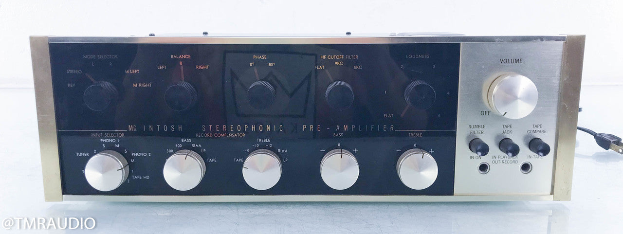 McIntosh C20 Vintage Stereo Tube Preamplifier