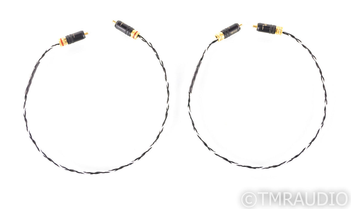Kimber Kable Silver Streak SE RCA Cables; .5m Pair Interconnects